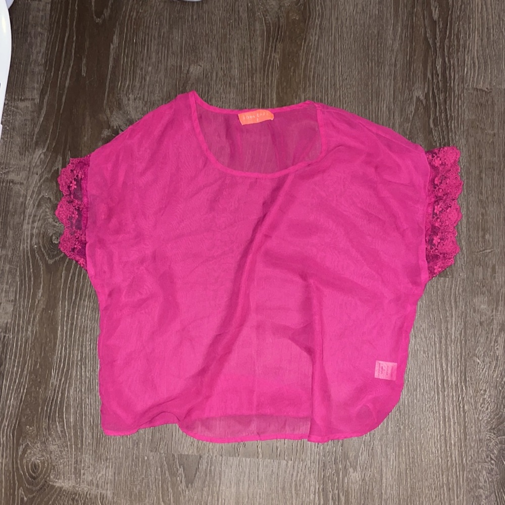 Soul Cake Pink Blouse Size S